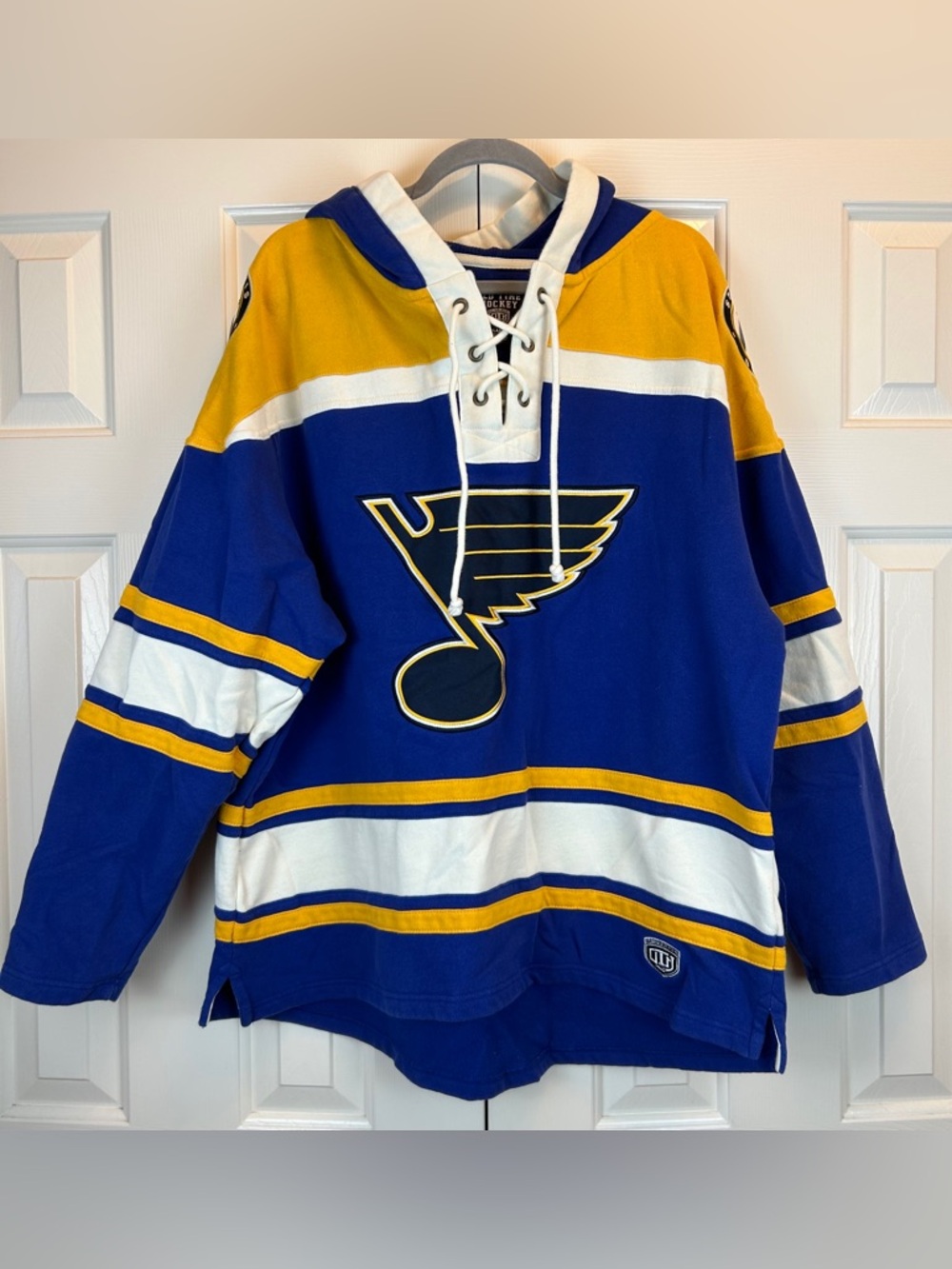 St Louis Blues Old Time Hockey Jersey Sweatshirt